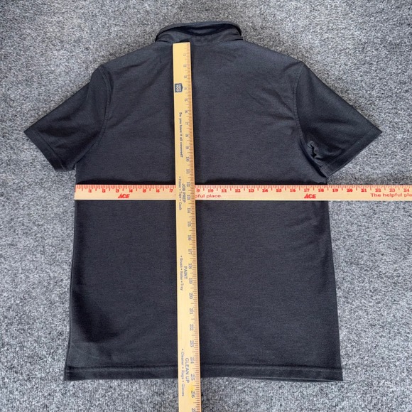 Vuori Mens Ace Button Up Shirt XS Gray Performance Casual Office Travel V183 - Picture 5 of 9